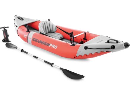 Intex K1 Inflatable Kayak with Deluxe Paddle & Pump Intex K1 Inflatable Kayak with Deluxe Paddle & Pump